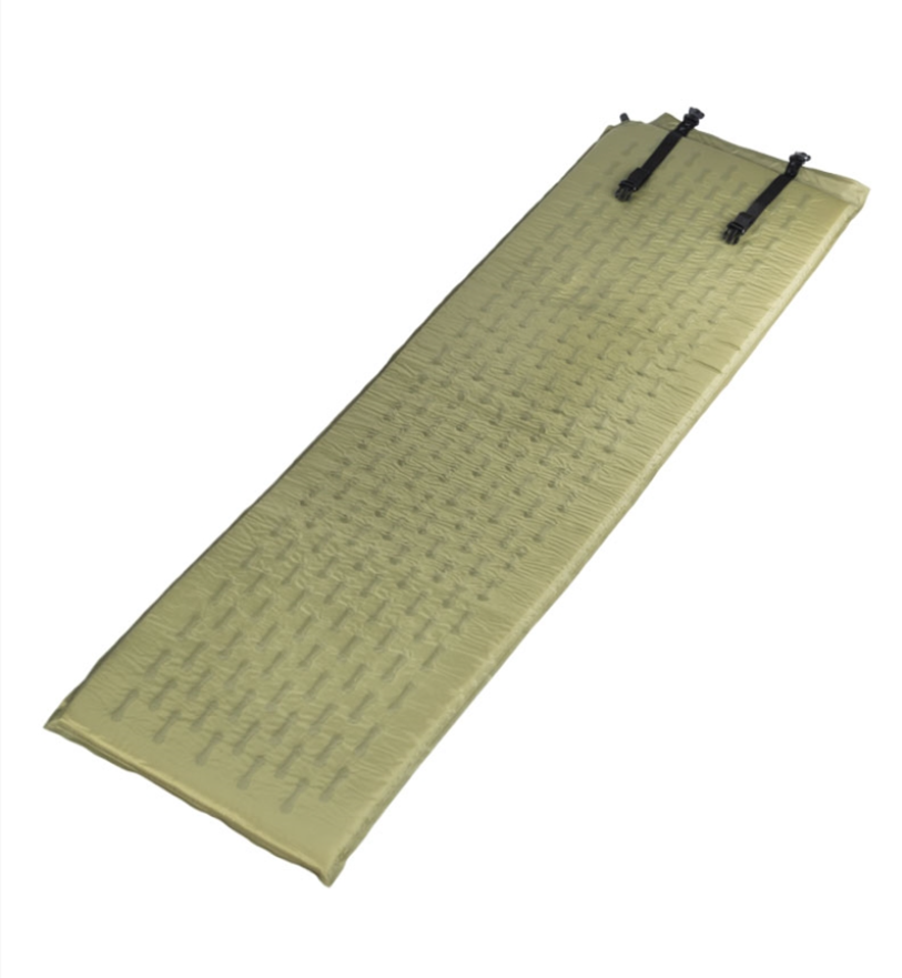 Colchoneta / colchoneta térmica Waffle autoinflable oliva