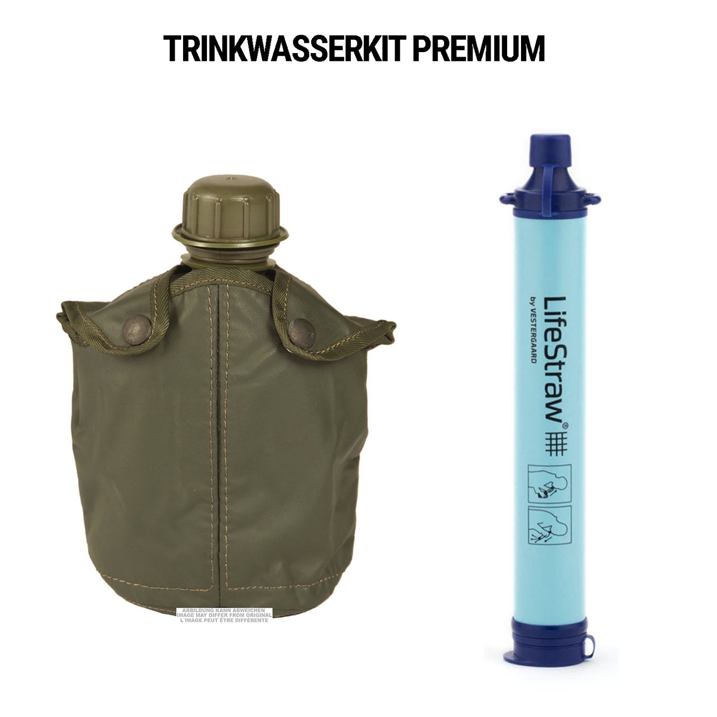 Emergency Backpack Premium - Kit completo de supervivencia con radio solar