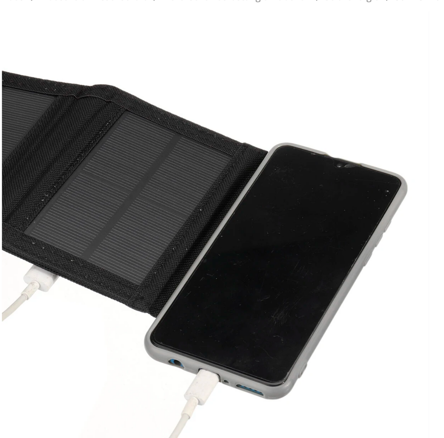 Estación de energía solar premium muchos paneles - plegable con salida USB