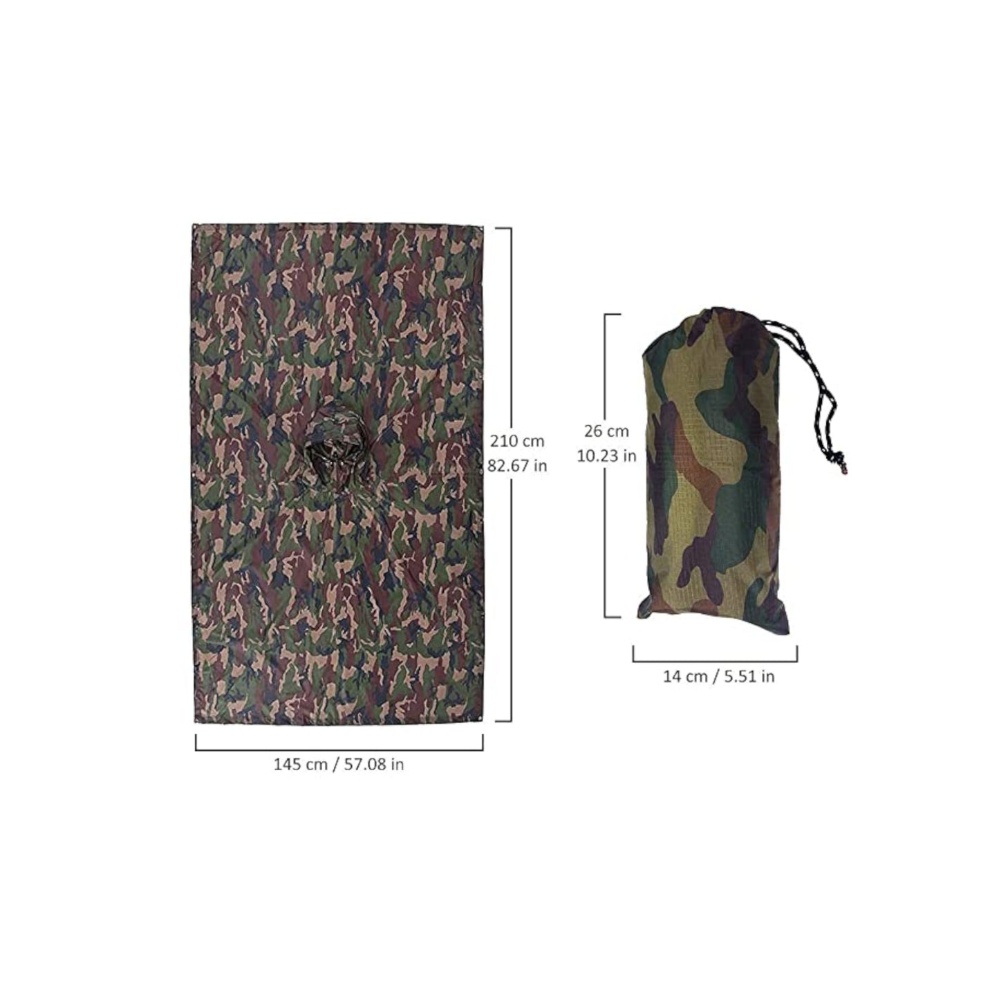 Poncho multifunción