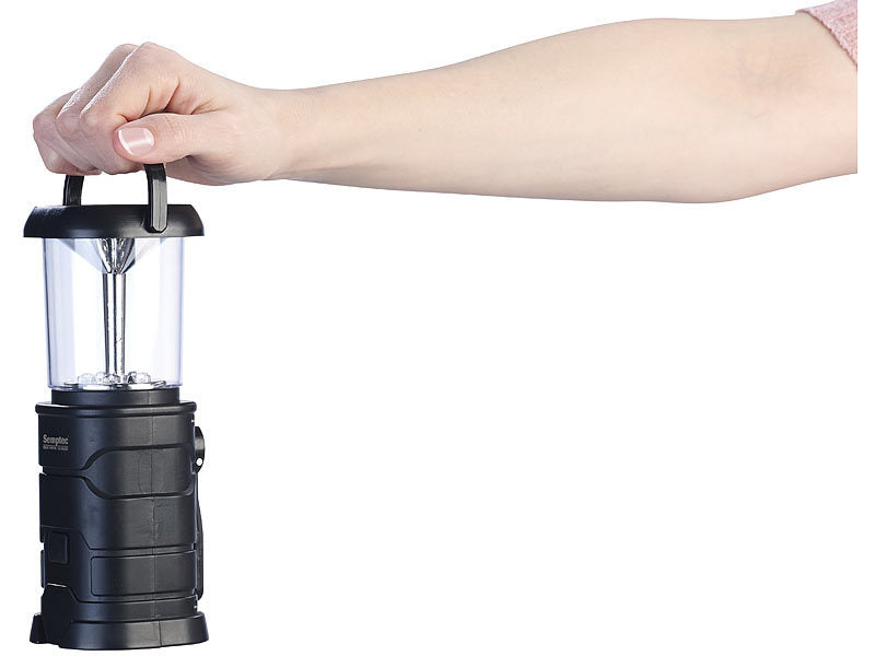 Ausverkauf: LED-Laterne/Kurbellampe 60 Lumen