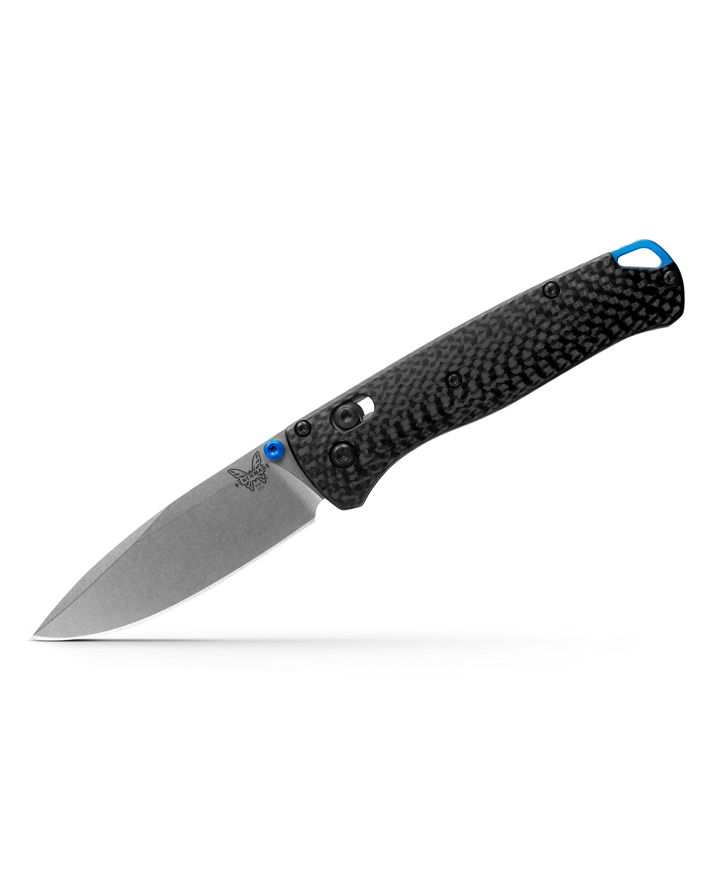 Benchmade 535-3 BUGOUT, fibra de carbono, eje