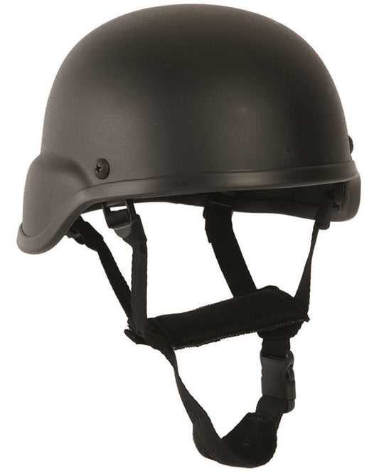 Casco de combate estadounidense negro