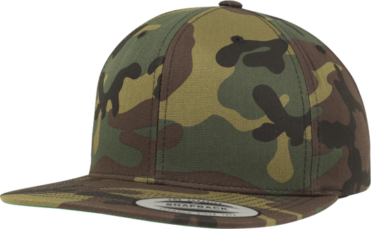 Gorra snapback clásica de camuflaje