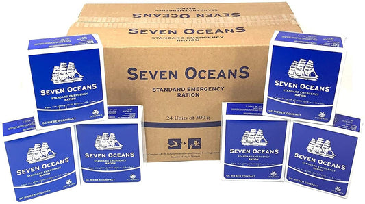 Comida de emergencia Seven Oceans Similar a BP-ER BPER Survival Food Pack 24 x 500g