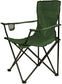 Juego de 2 Nexos silla de pesca silla de pesca silla plegable silla de camping silla plegable con reposabrazos y portavasos práctica, robusta, verde oscuro claro