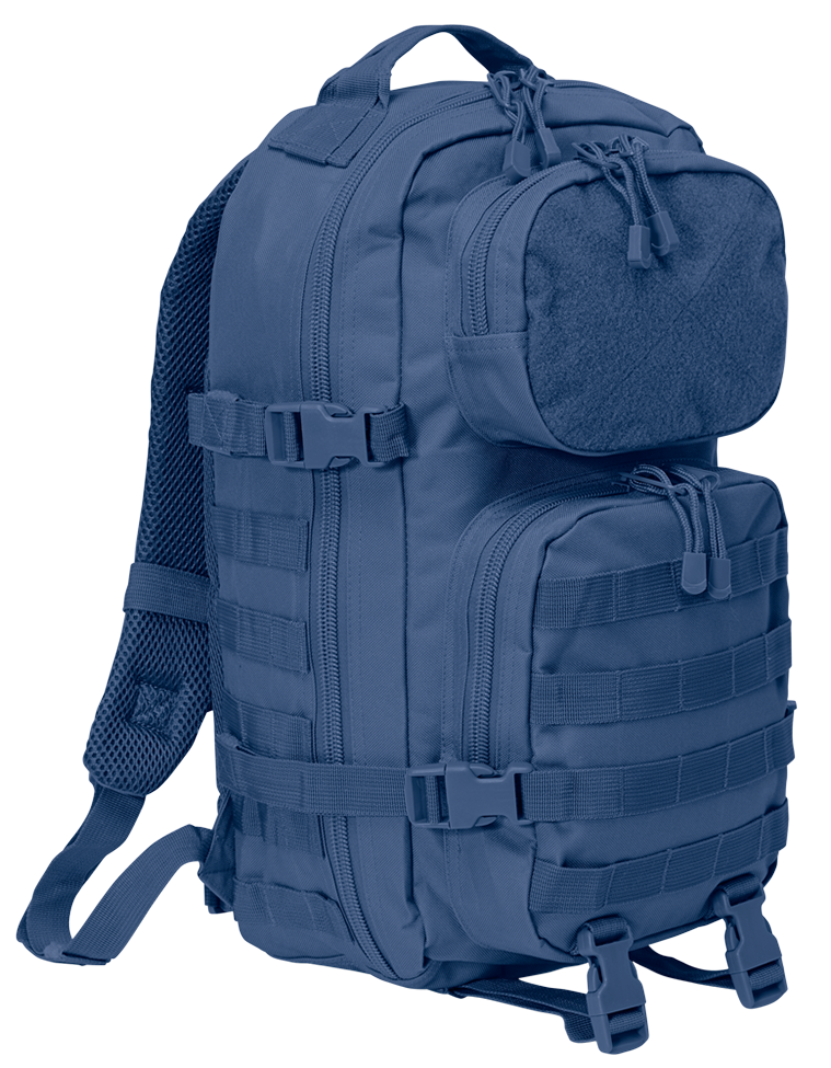 Mochila Molle US Combat Backpack Navy Blue Tactical Cooper PATCH medium