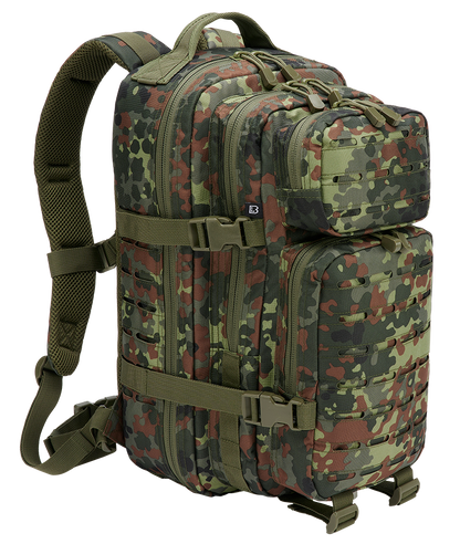 Mochila Molle US mochila de combate Flecktarn Tactical Lasercut PATCH mediano