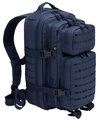 Mochila Molle US Combat Backpack Navy Blue Tactical Lasercut PATCH mediano