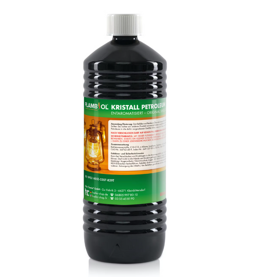 Aceite de petróleo - aceite de calefacción - 1 L - adecuado para estufas de petróleo y faroles de huracanes