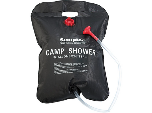 Ducha de camping/ducha solar - 20 litros - ducha de emergencia - ducha para llevar - bolsa de ducha/bolsa de ducha - bolsa de ducha de emergencia
